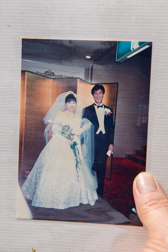 結婚式の写真